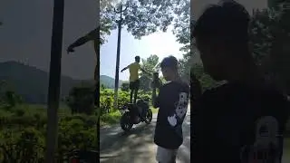 FZ Rider Perfect Stunt 🥵#shorts #duke250 #viralvideo