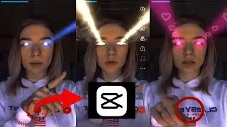 How to Apply Laser Eyes Effect Capcut | Tiktok Trend