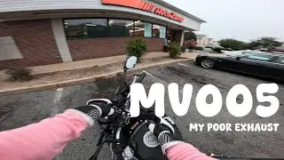 My poor exhaust - MV005