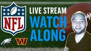 COMMANDERS VS EAGLES LIVE STREAM WATCH ALONG