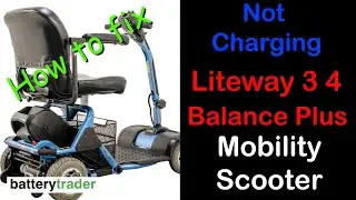 How to Fix Liteway 3 4 battery not charging (why Balance plus scooter won't charge?).
