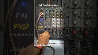 Diamond Club 16.2 Audio Mixer Testing After Repair  #shorts #speaker #youlikeelectronic