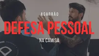 Defesa Pessoal no Jiu Jitsu - Agarrão na camisa