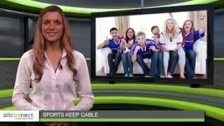 Sports keep cable on course