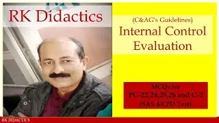 Internal Control Evaluation Manual, Part-1