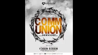 DOMINION CITY CHEVRON PROVINCE IS LIVE: Sunday 9th November Communion Service