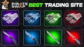 THE BEST CS2 SKIN TRADING SITE - FREE BONUS (PIRATESWAP PROMO CODE 2025)