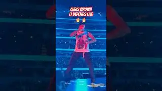 Chris Brown &ldquo;It Depends&rdquo; Live Breezy Bowl LA #breezy