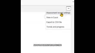 itslearning Tips & Tricks - use the assessment record and create categories