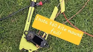 Insta360 X4 & X3 kite line mount cut my lines in one session