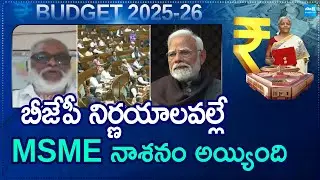 Analyst Paparao Sensational Comments On BJP | Union Budget 2025 - 26 | @SakshiTV