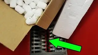 SHREDDING STYROFOAM IS ODDLY SATISFYING TO WATCH | #YouAskWeShred Ep. 6