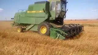 John Deere 985 Αλώνισμα Σιταριού Ποιμενικό Διδυμοτείχου Έβρου 25.6.2018