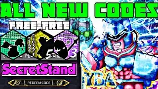 ROBLOX YOUR BIZZARE ADVENTURE ALL NEW CODES FOR SEPTEMBER 2022 | CODES FOR YOUR BIZZARE ADVENTURE