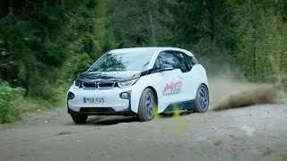Rauno Aaltonen Test Drives the BMW i3