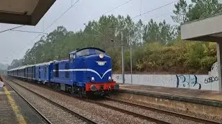 Comboios Especiais da Linha Do Douro e os comboios de serviço regional de passageiros e mercadorias 