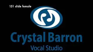 Vocal warmup 151 slide, treble