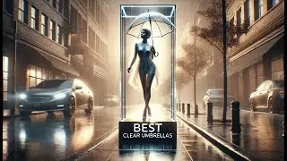 ☔ Best Clear Umbrellas | Xiran Yien 6 Pcs Clear Bubble Umbrella 🌧️