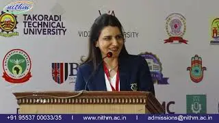 NITHM | Ms. Varsha Chaturvedi, Chairperson - VChic Image Consultancy, India | Intl. conf. on THSDGs