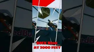 BMX Ride at 2000 feet