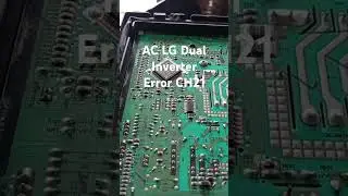 AC LG Dual Inverter Error CH21, problem pada IC IPM