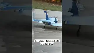 I rebuilt a crashed plane that I purchased used&hellip;&hellip;will it fly? #bananahobby #105mm #L-39