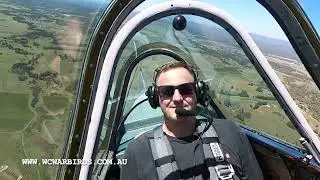 Dean's Awesome Yak-52 Warbird Flight - Aerobatics and Combat Formation - Pilot Jamie Riddell
