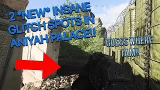 MODERN WARFARE GLITCHES-2 *NEW* INSANE SPOTS IN ANIYAH PALACE!! (ATV ELEVATOR GLITCH 2019!!)