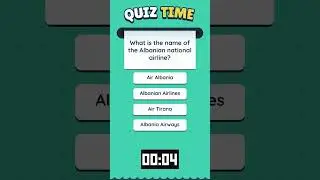 Quiz About Albania Part 1