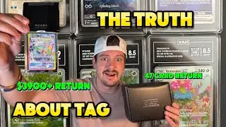 I Sent 47 Pokemon Cards to TAG Grading! Huge TAG Return!