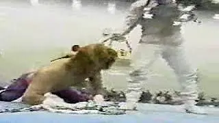 Poison Sawada Vs The Mummy (No-rope Barbwire, Poisonous Snake Death Match) - Union Pro -1994-9-25