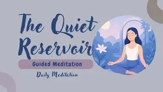 The Quiet Reservoir: 10-Minute Meditation for Deep Exhaustion | Daily Meditation