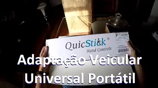 Adaptação Veicular Universal Portátil