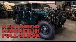 ПОЛНЫЙ ГЛЯНЦЕВЫЙ HUMMER H1 RESTOMOD