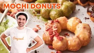 Mochi Donuts Recipe 🍩🍡 Light, Airy & Pillowy Soft With A Bouncy Chew