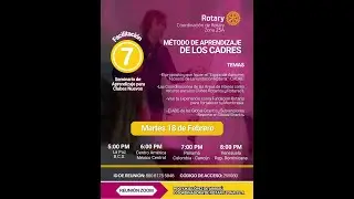 Facilitación 7: Métodos de enseñanza de los CADRES