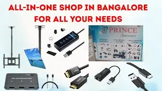 Best Computer Shop in Bangalore | AV, CCTV, Networking Cables, Connectors & Switches Under One Roof