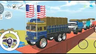 DRIVER BIG HEAVY TRUCK AND 🔥🔥 LOADING STONE FROM DUMPER TRUCK IN GAME SINGHANACR