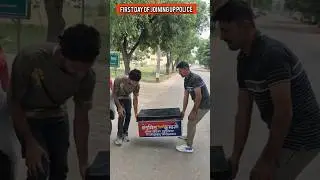 DAY-01 of UP Police JTC || UP POLICE JOINING | POLICE TRAINING FIRST DAY ..