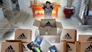 ACHEI VARIAS CAIXAS DA ADIDAS PERDIDAS!!