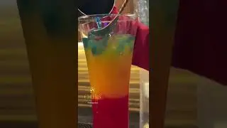 Three Layered Mocktail - Cinema Cafe Smart Theatre @TastyPatna