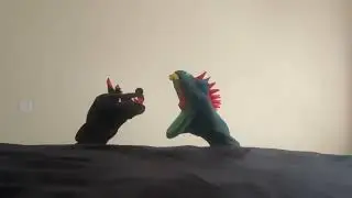 Dean&rsquo;s Mountain - a short and badly edited hand puppet film made in CapCut. #funny #puppetshow #film