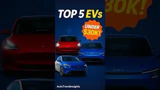 Top 5 Affordable Electric Cars 2025 ⚡ EVs Under $30K You Must See!