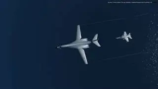 DCS Formation Flight Challenge Server Gameplay