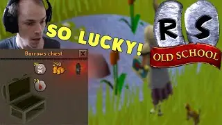 First Barrows run EVER // Old School Runescape 🏹