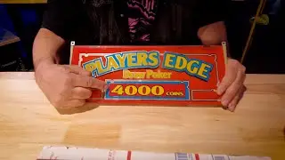 How to Replace Marquee Glass on IGT Players Edge Draw Poker Machine