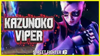 SF6 C. Viper | Kazunoko Top 1 Ranked C. Viper | High level gameplay