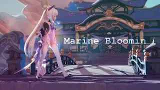 【MMD Genshin Impact /DL】(Marine Bloomin') Kokomi dance