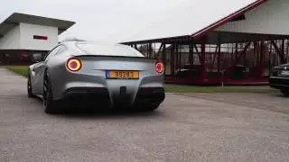 Ferrari F12 fitted with Full Novitec Race Exhaust System!