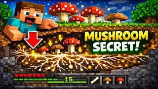 Mushrooms Grow Overnight? | Minecraft Animation